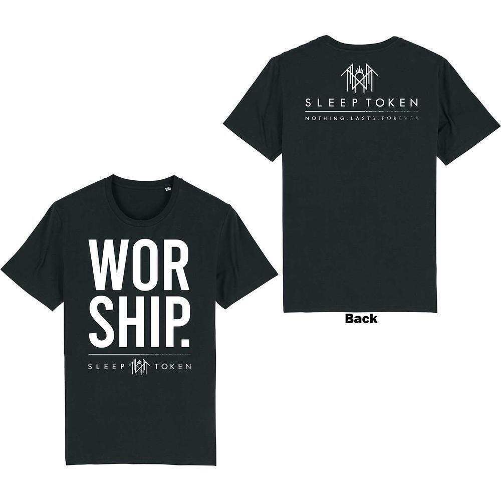 Sleep Token Unisex T Shirt Worship Back Print 2 Sided